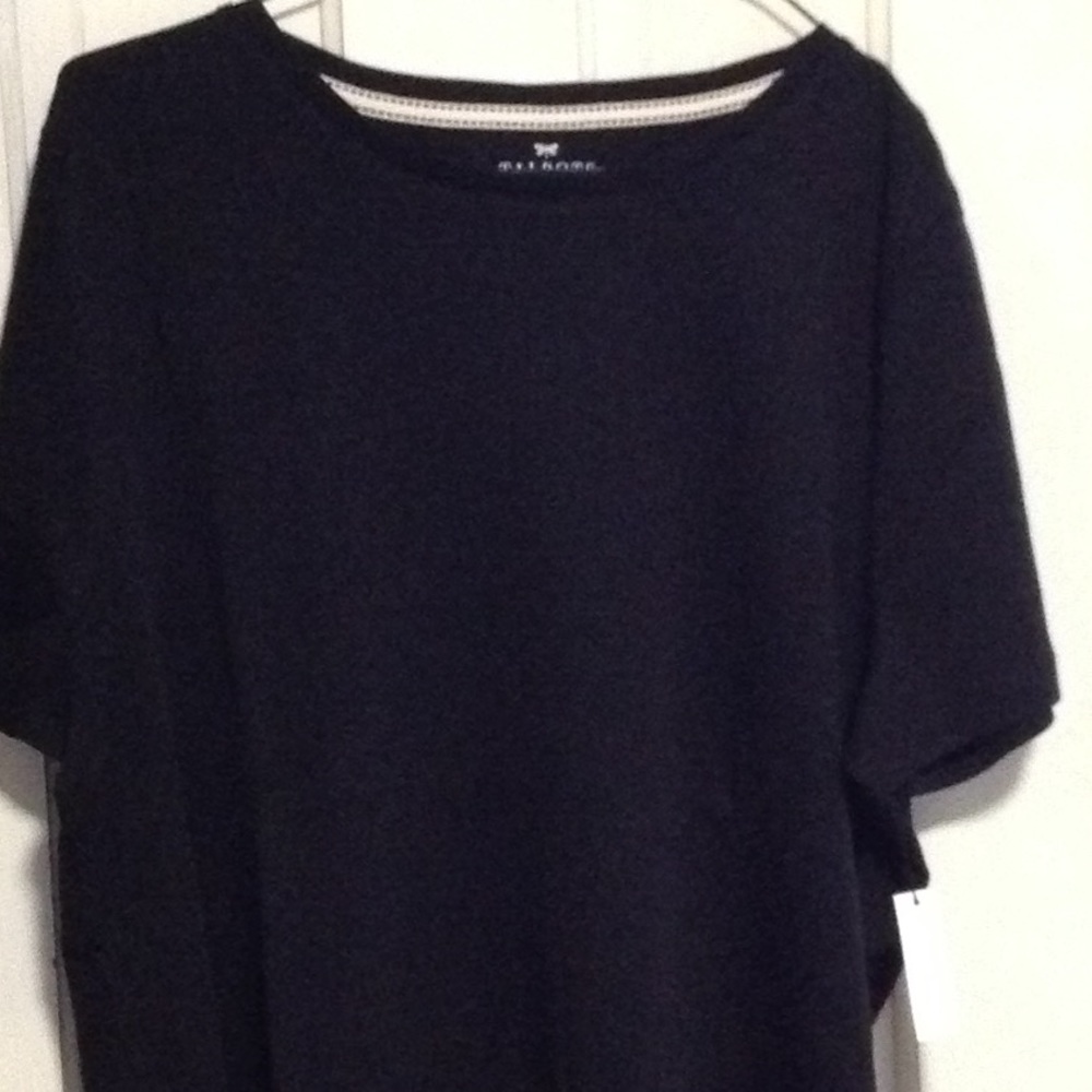 Talbots women's black tee